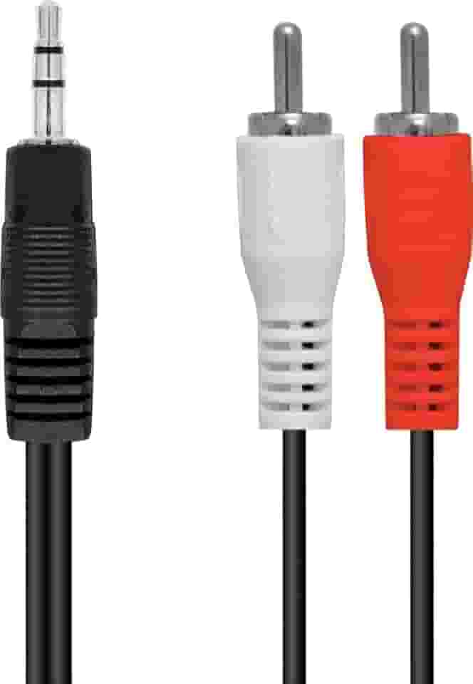 CABO 2 RCA X P2 3.5MM STEREO 1,5 METROS - 2R35S-15 - VINIK