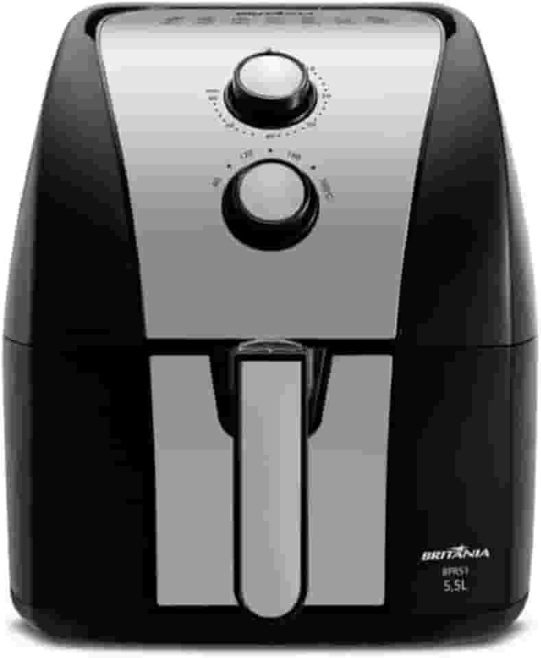 Fritadeira Air Fryer Britânia 5,5L 1500W Gold BFR51 220V