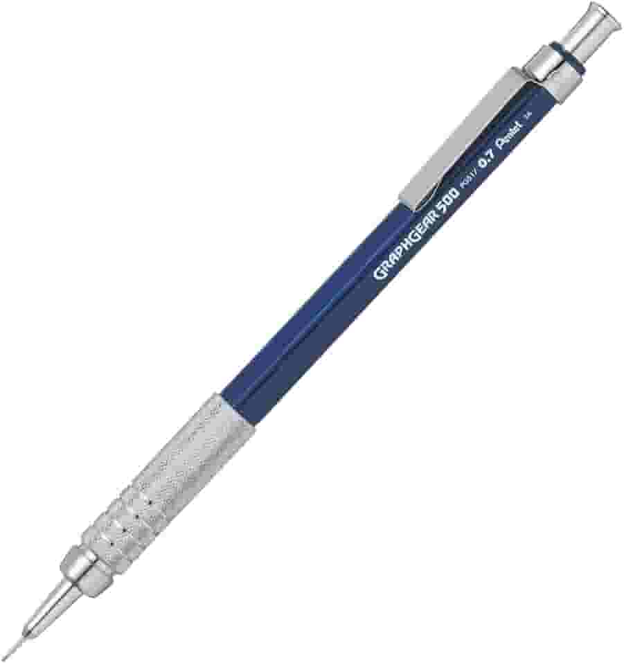 Pentel Lapiseira Técnica Graphgear 500 0.7mm Azul SM/PG527-C