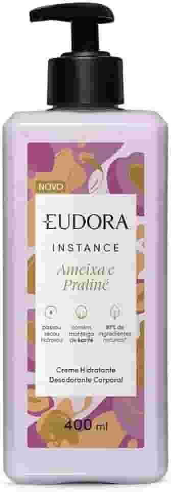 Eudora Creme Hidratante Desodorante Corporal Instance Ameixa e Praliné 400ml