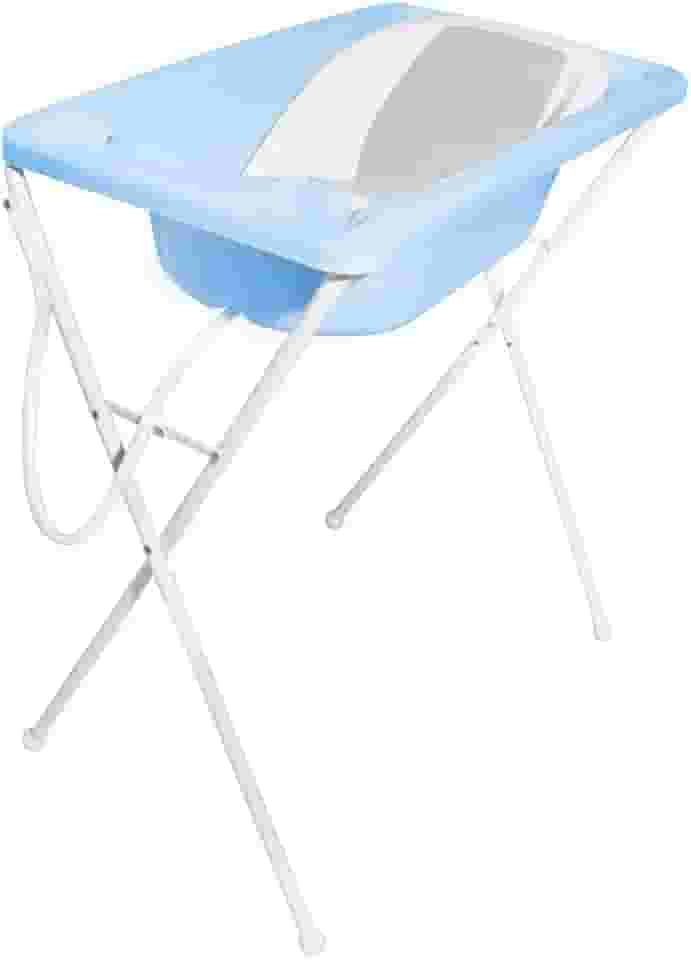 Galzerano Banheira Bebe Plastica Acqua Trio Azul Azulpastel