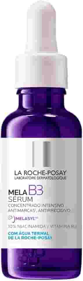 La Roche-Posay Mela B3 Sérum Antimanchas Concentrado, com Novo Ativo Melasyl™ e 10% Niacinamida, Corrige Manchas Solares e Pós-Acne, Previne Reaparecimento, 30ml