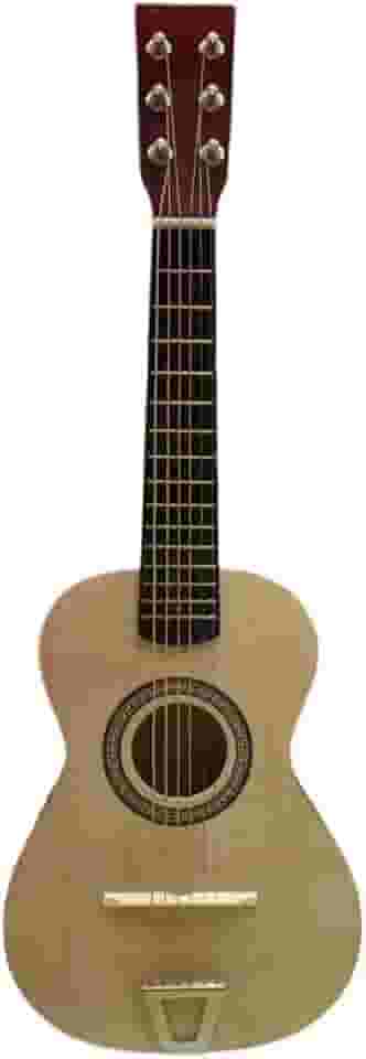 Mini Violão Infantil Palheta Semi Profissional Crianças Corda Em Aço Acústico Real Verdadeiro (NATURAL)