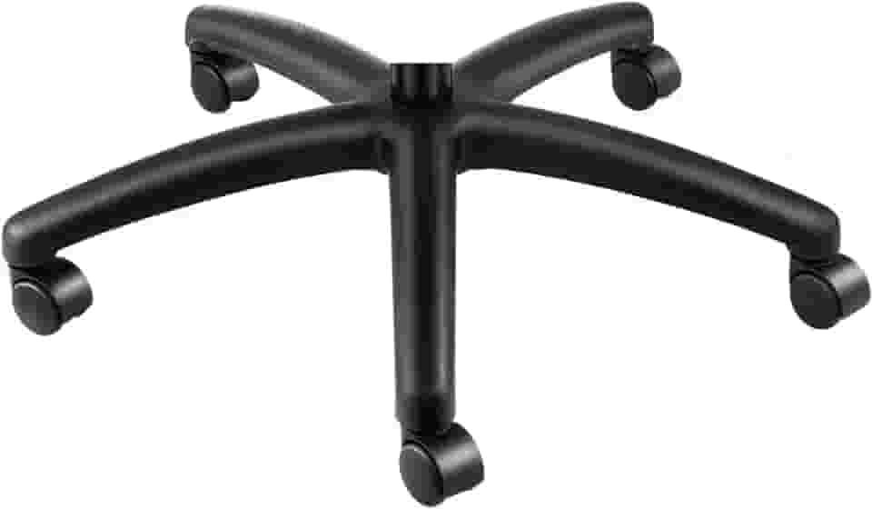 Base Estrela Gamer Presidente para Cadeira com Rodízios em Nylon 325 mm