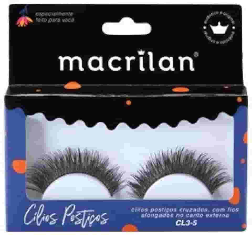 Macrilan Cílios Postiços - Fios Cruzados - Cl3-5