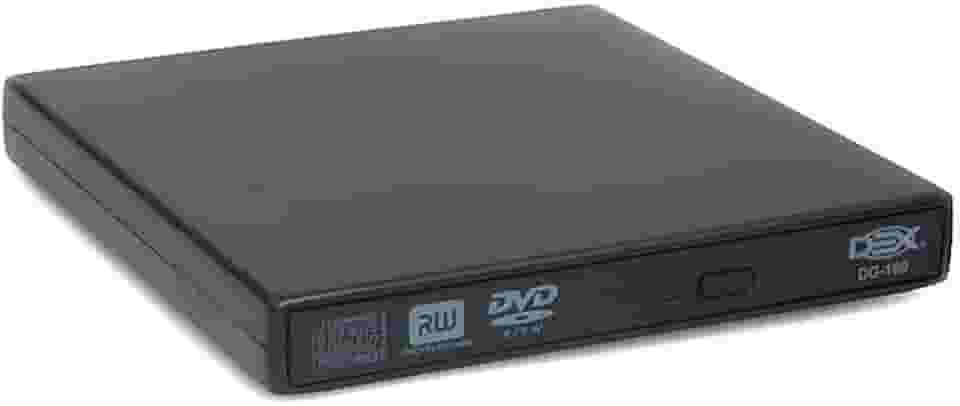 Drive Externo Slim Usb Portátil Gravador Leitor Cd Dvd Dg100
