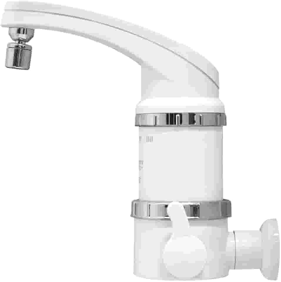 TORNEIRA ELÉTRICA ELEGANCE 4T DE PAREDE - 220V 5.400W BRANCA – FAME