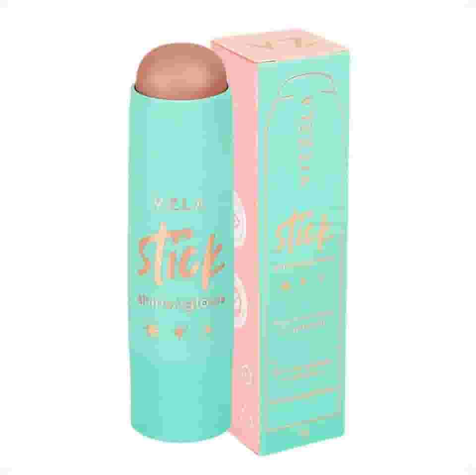 Iluminador Stick Shine & Glow Vizzela 7g - Cor 2 - Brilhoso e Cremoso