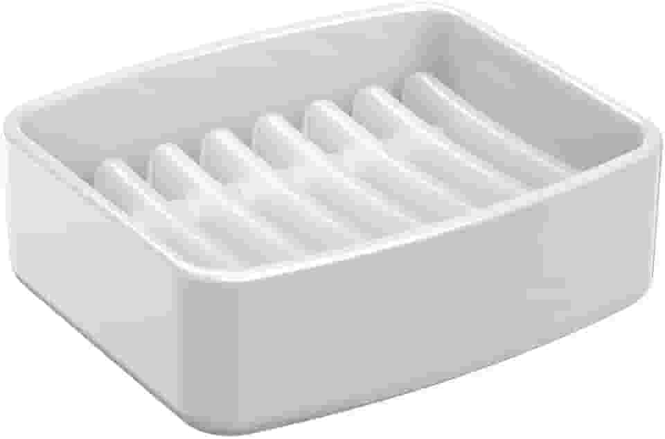 Coza - Saboneteira para Banheiro Splash - Branco