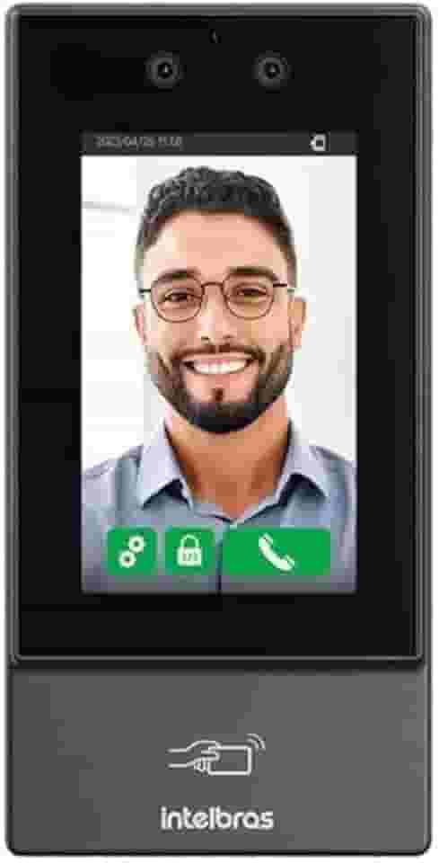 Controlador de Acesso SS 3532 MF W com Leitor Biométrico, Cartão e Senha – Segurança e Controle Profissional