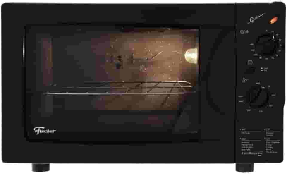 FISCHER FORNO ELETRICO BANCADA GRILL 44L BLACK 127V 34312-94806