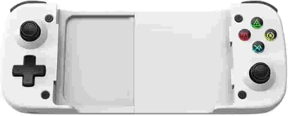 Gamepad BSP-D3 - Controle Sem Fio Bluetooth - Compatível c/Android e iOS - Recarregável Ergonomico (Azul/Vermelho)