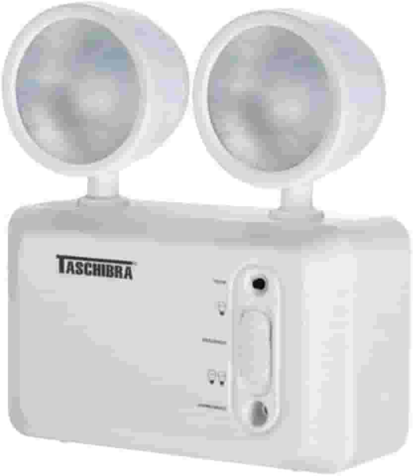 Luminária Autônoma de Emergência 2 Farol Led Bivolt Taschibra