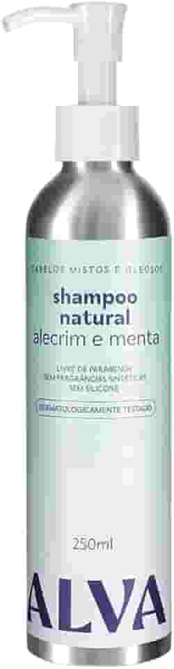 Alva Personal Care Shampoo Cabelos Mistos E Oleosos - Alecrim E Menta Alva 250Ml