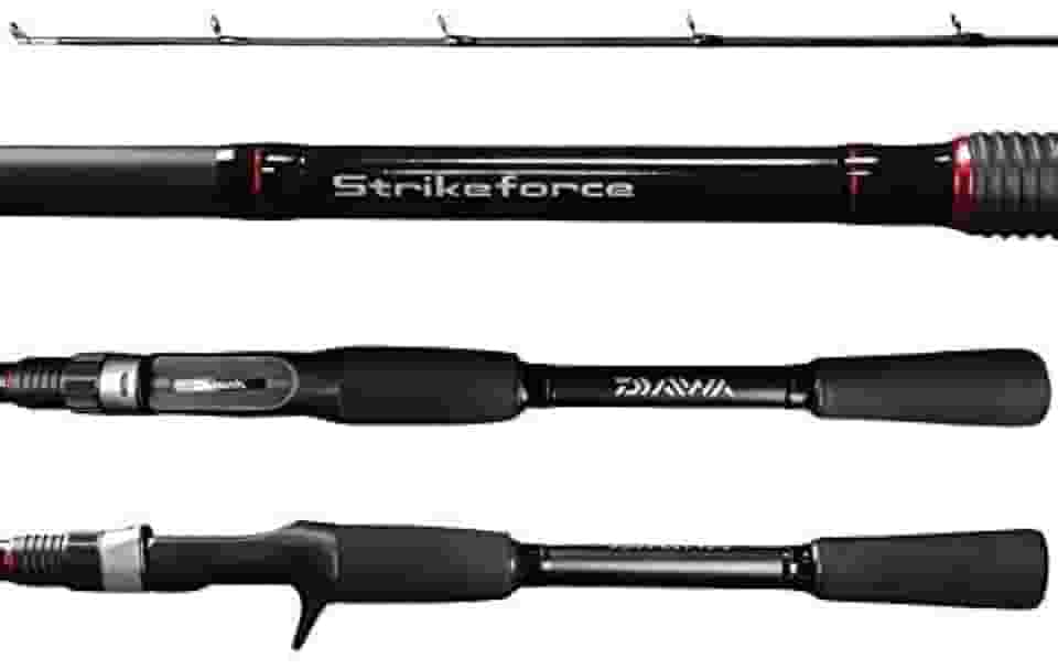Daiwa Vara de Pesca Carretilha Strikeforce SF602MHRB 1,83m 12-25 Lbs 2 Partes