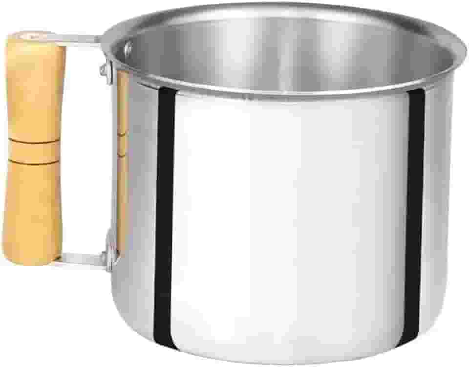 Caneca Leiteira Fervedor de Aluminio Polido Reforçado N12 1L