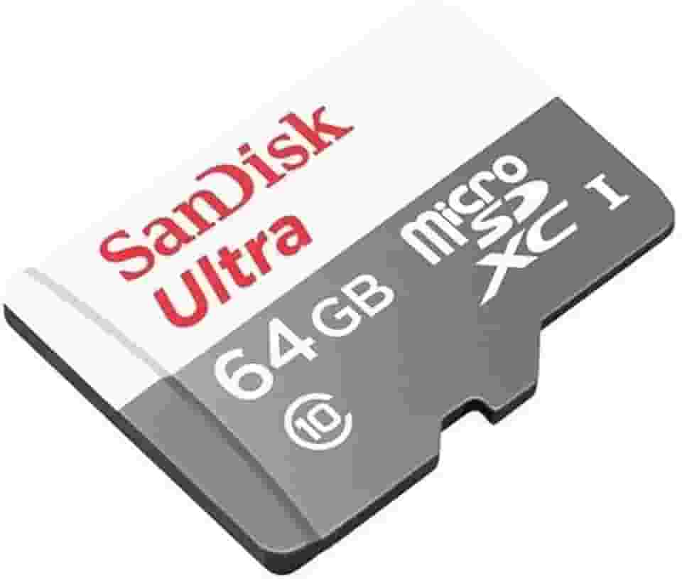 Cartão de Memória SanDisk Micro SD, 64Gb