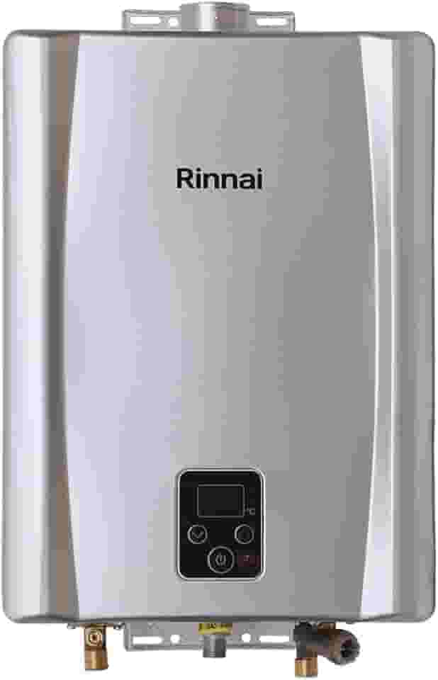 Rinnai E21-21 litros GLP Prata - Aquecedor de Água a Gás Digital REU-E211 FEH