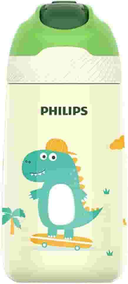 Philips Garrafa de agua Infantil AWP2652GY Verde