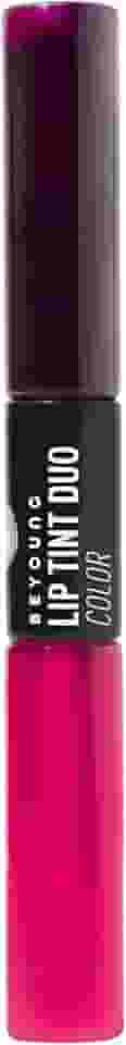 Beyoung Color Lip Tint Duo Light Pink – Rosa Intenso, Hidratação com Ácido Hialurônico e Longa Duração