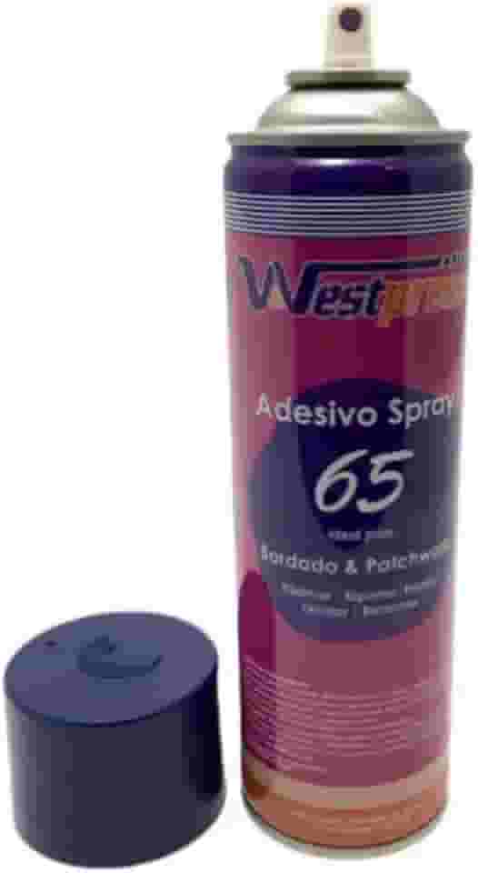 Cola Spray Temporaria Para Bordado Patchwork Artesanato Tecido - 500ml