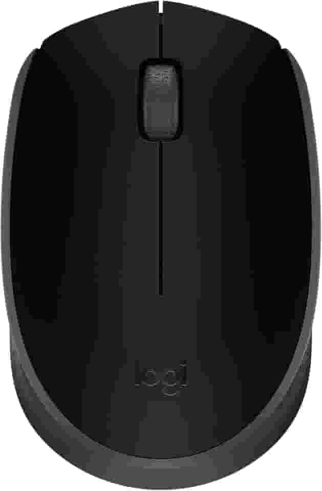 Mouse sem fio Logitech M170 com Design Ambidestro Compacto, Conexão USB e Pilha Inclusa - Preto
