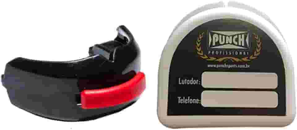 Protetor Bucal Duplo Prof. Com Estojo Punch