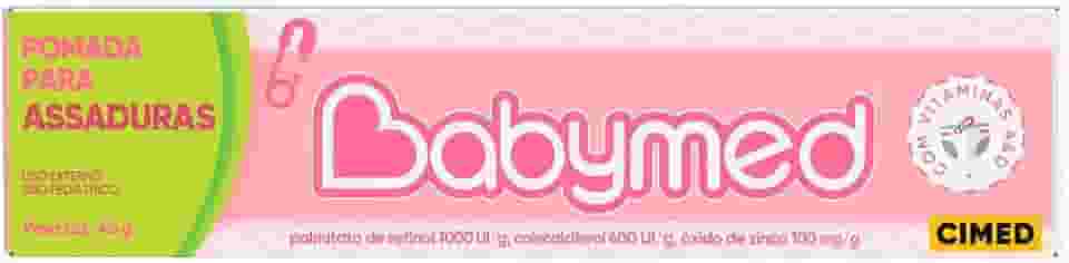Babymed Menina Pomada Para Prevenção De Assaduras 45g