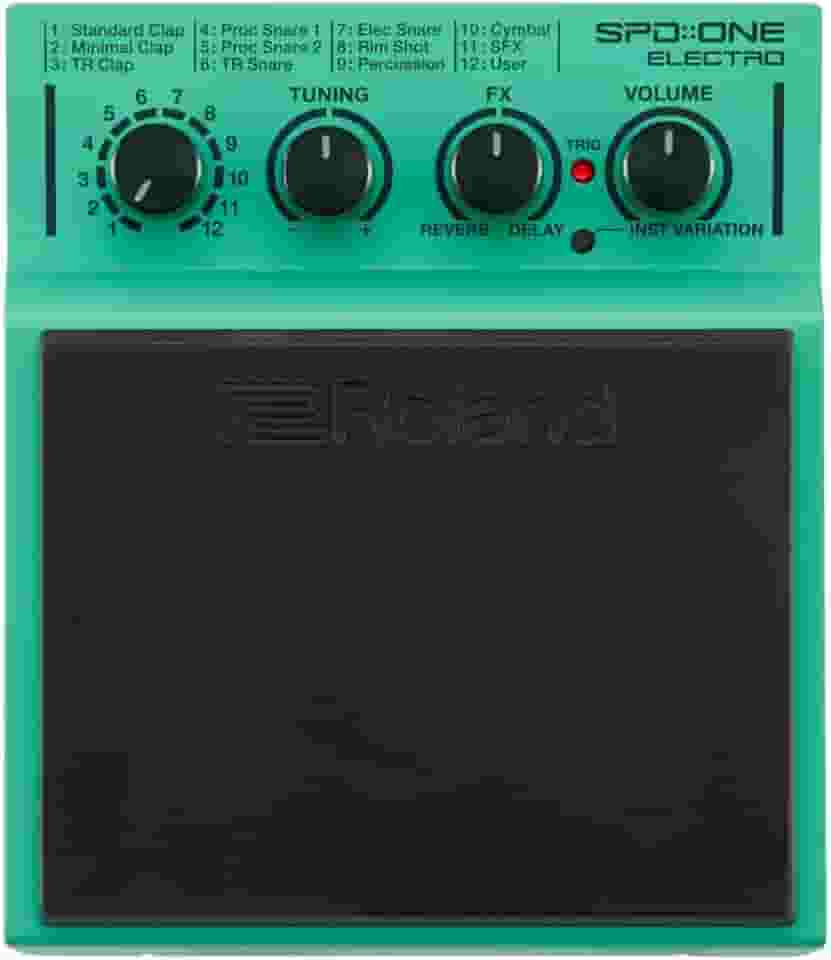 Roland SPD-1E – Bateria eletrônica para percussão, Verde