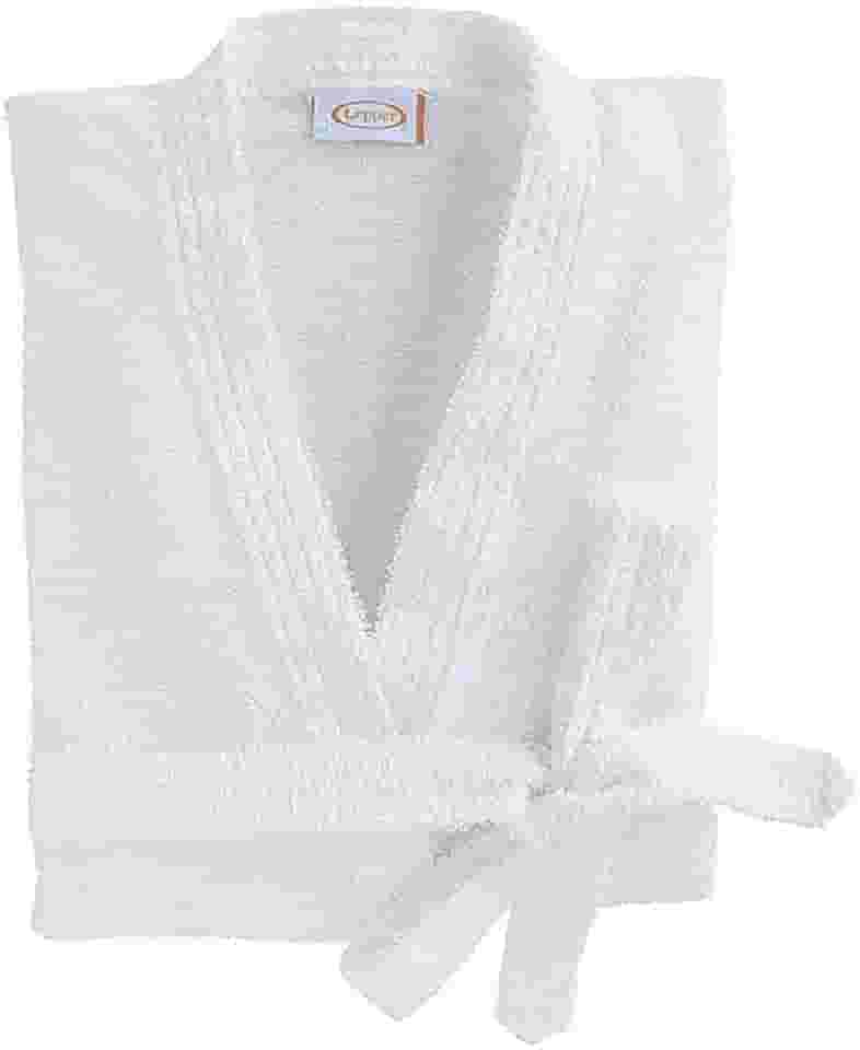 Roupão Felpudo Lepper Havaí Branco Médio Pacote de 1 Algodão Tradicional