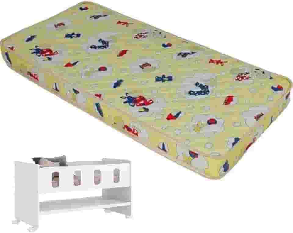 Colchão Para Mini Berço Moisés D18 42x86x10cm Luckspuma