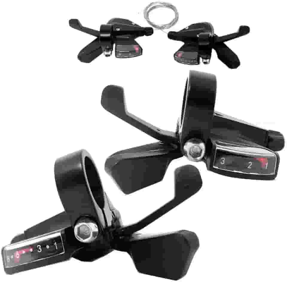 Alavanca de Câmbio 3x8v 24v Par Trocador de Marcha Absolute K310 Para Ciclismo Mountain Bike MTB Bicicletas