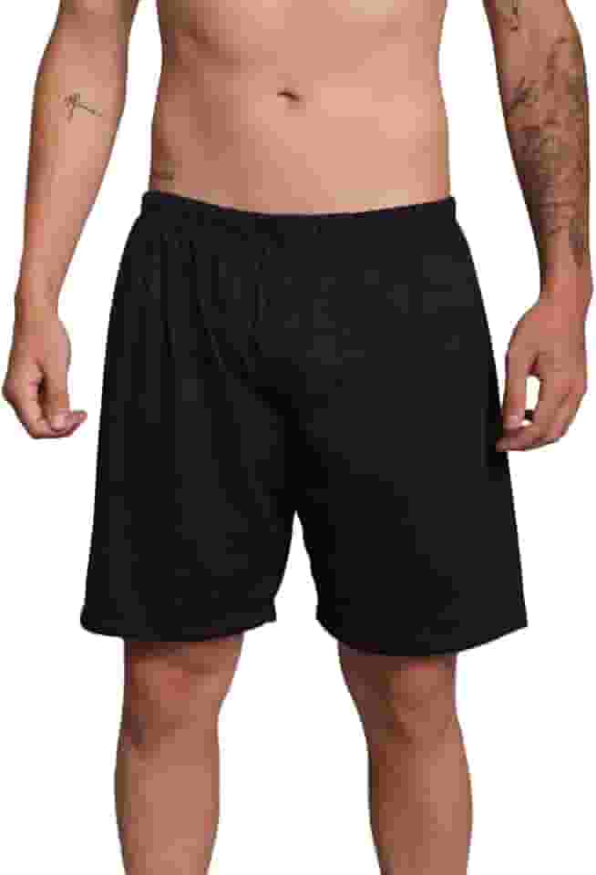 Samba Canção Masculina Malha Short Para Dormir Cueca Pijama Conforto Lisa