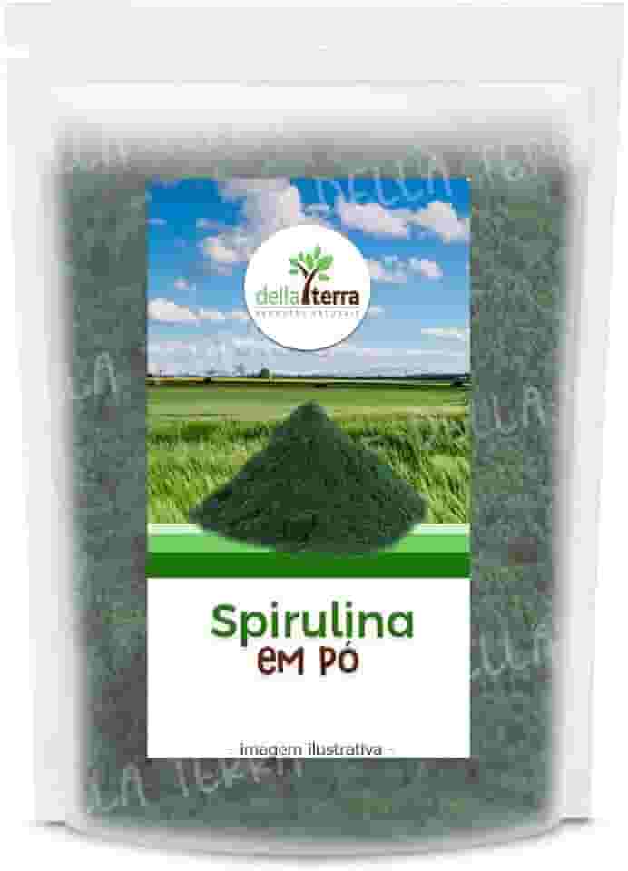 Spirulina em Pó Granel Premium 1Kg Della Terra