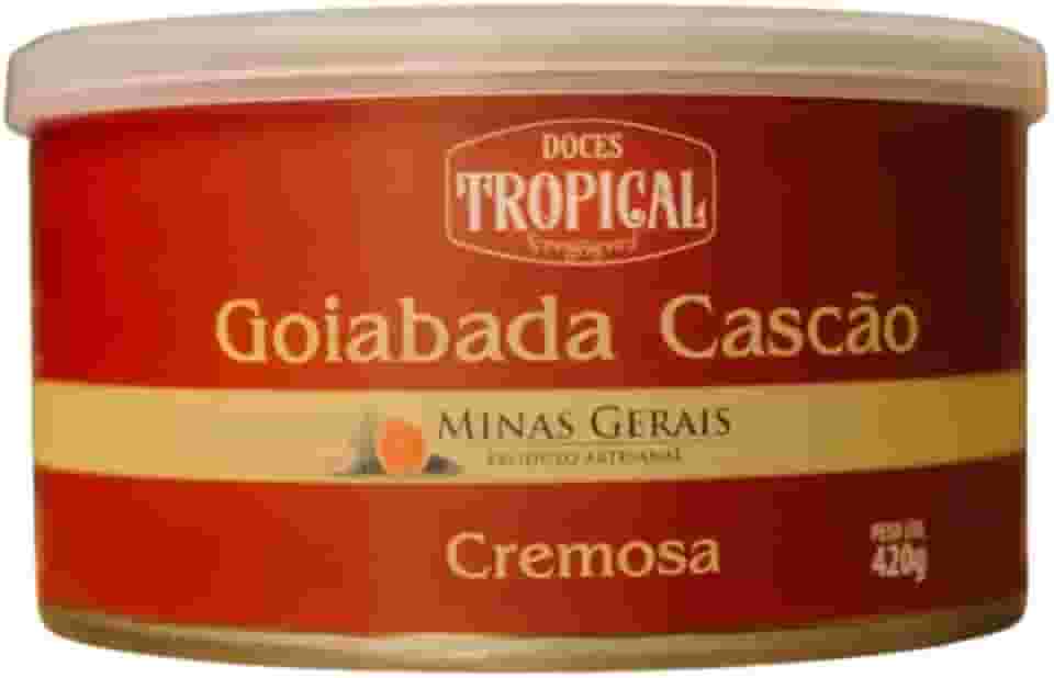 Goiabada Cremosa Cascão Tropical, Doce Artesanal de Minas Gerais, 420g
