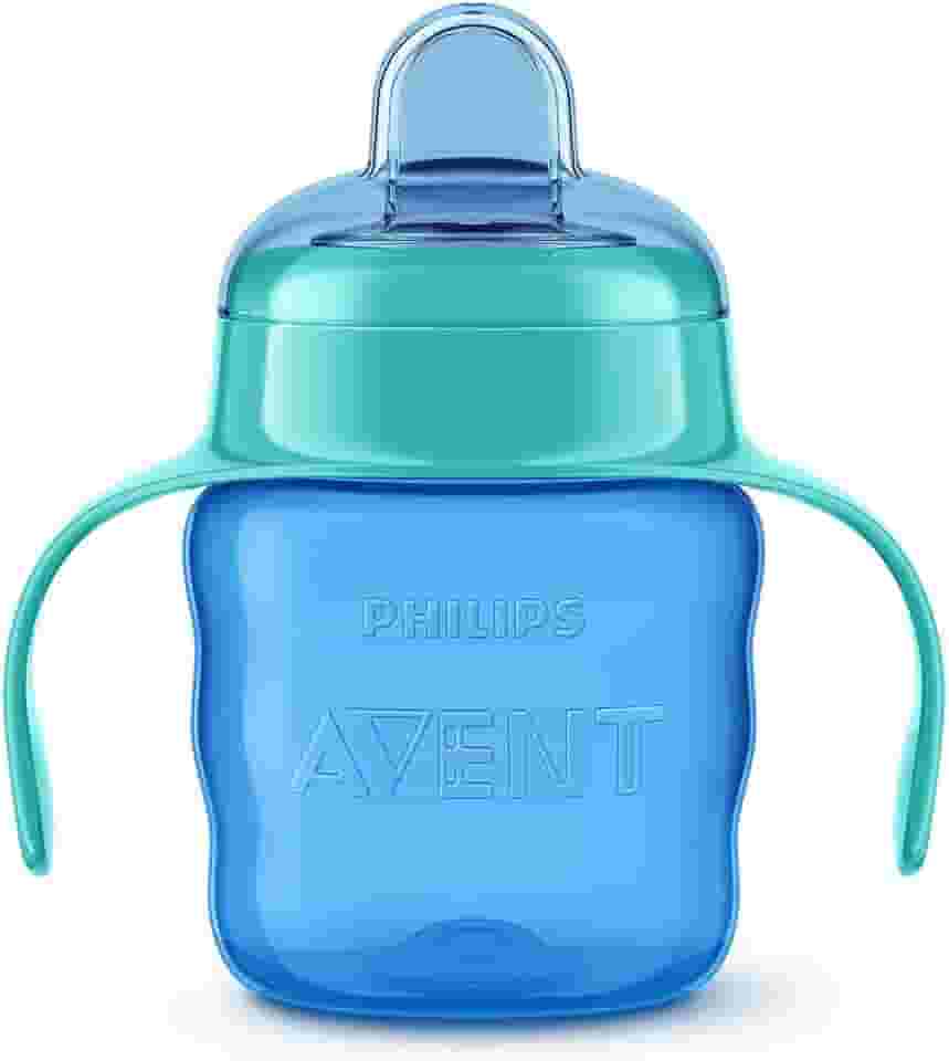 Copo De Transição Philips Avent 200ml 6m+ Azul com Alças