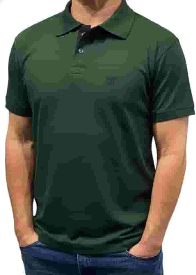 Camisa Gola Polo Masculina Slim Fit Casual Esporte Algodão toqref