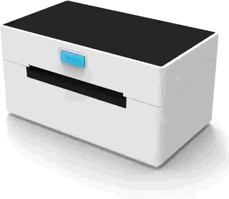 Impressora Térmica de Etiquetas Profissional, 104mm, Branca, Alta Velocidade 160mm/s, USB, Compatível com Windows e Mac OS, para Etiquetas Adesivas e Envios