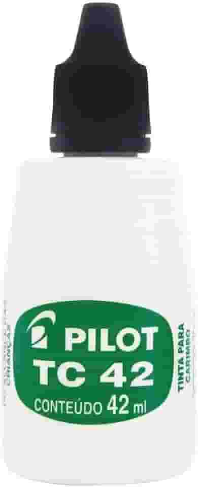 Tinta para Carimbo TC42 preta 42ml Pilot