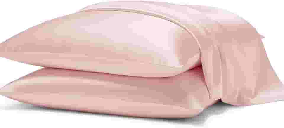 Kit 2 Fronhas Cetim Anti-frizz Seda Alto Brilho Par (Rosa-claro)