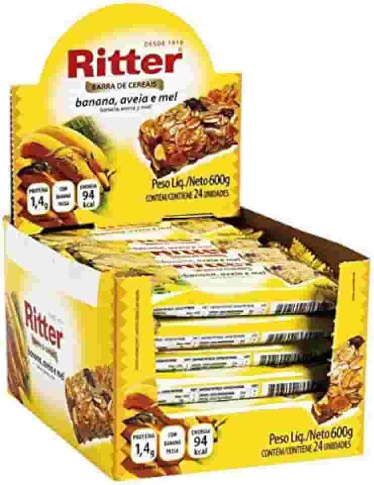 Barra Cereal Ban/Aveia/Mel 25G 24Un Ritter