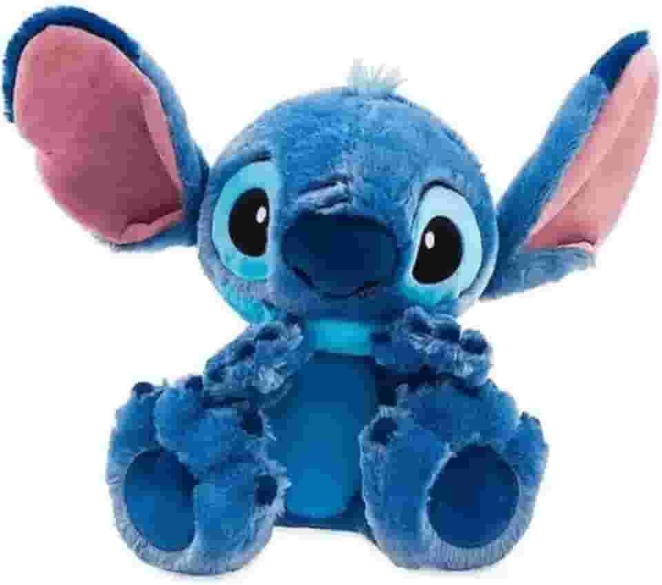 Disney - Pelúcia Stitch Big Feet 30cm, Azul