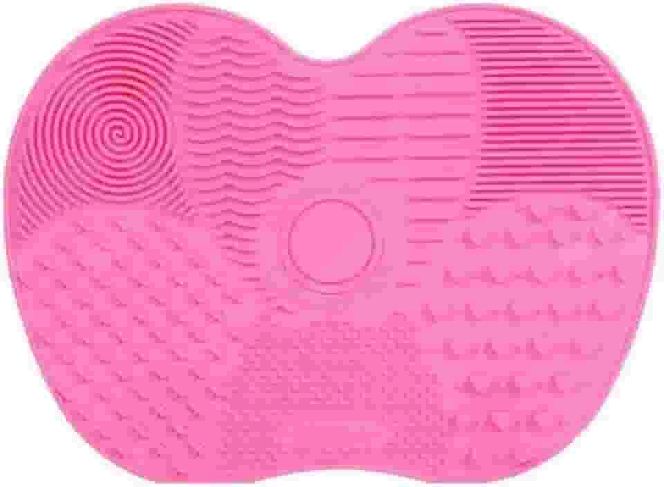Tapete De Silicone Para Limpar Pincéis De Maquiagem