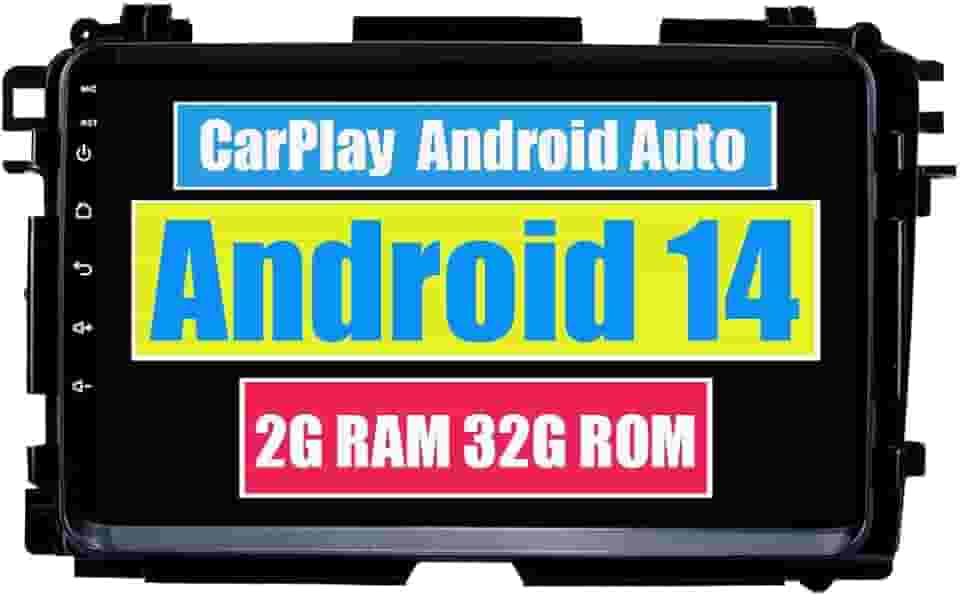 RoverOne Central Multimídia para Honda Vezel HRV HR-V 2014 2015 2016 2017 com CarPlay Android Auto Navegação GPS Bluetooth Radio Estéreo WiFi