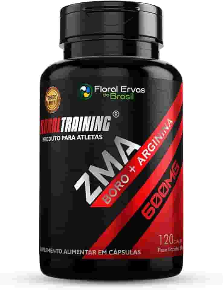 Floral Ervas do Brasil, Zma 120 cápsulas + Boro + Arginina Floral Ervas do Brasil