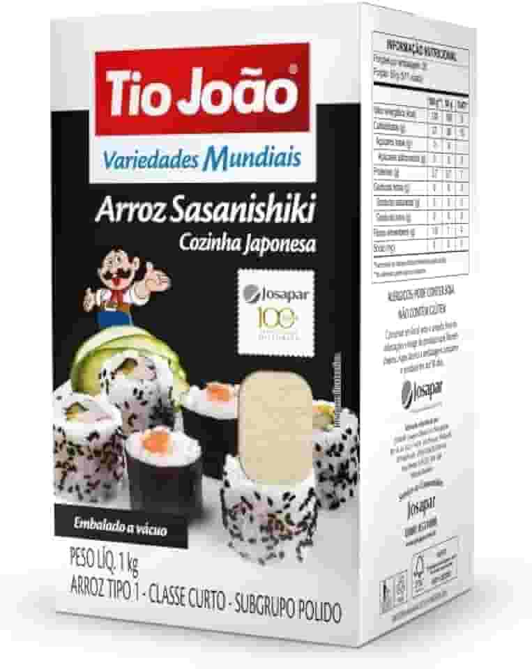 Tio João Arroz Sasanishiki Variedades Mundiais - 1Kg