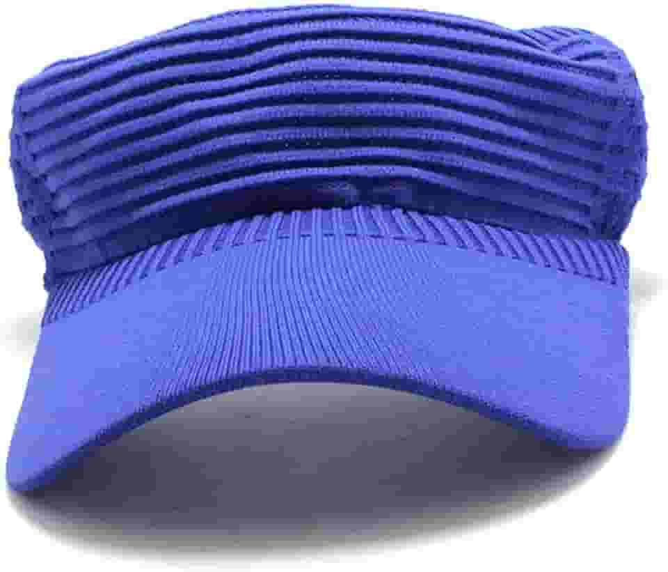 Viseira Feminina Aba Longa Tecido Respirável Praia Esportes