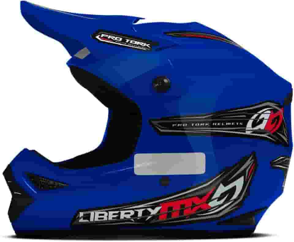 Capacete Motocross Pro Tork Liberty Mx Pro Tam. 60 Azul