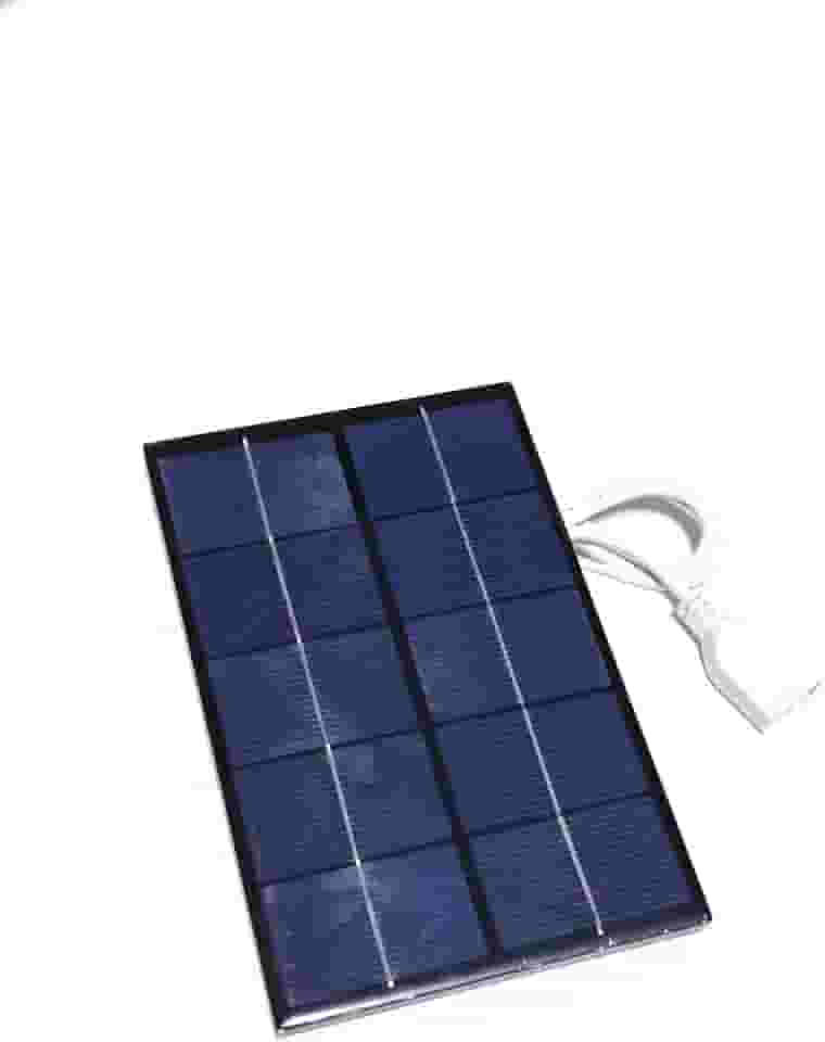 Carregador Solar Portátil 6V Sem Bateria – Painel Solar Ecológico Leve e Resistente para Viagens, Acampamentos e Equipamentos de Baixo Consumo