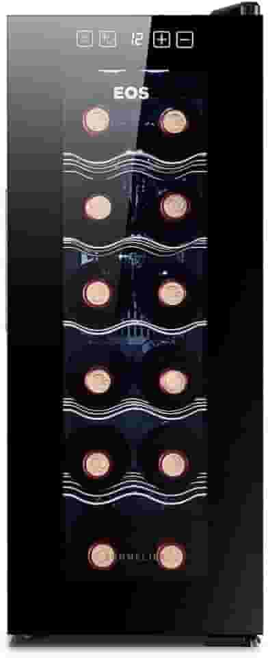 Adega Climatizada Eletrônica Eos 12 Garrafas Eae12 Bivolt